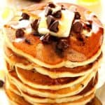 Delicious Brunch Recipes chocolate chip pancakes feat 150x150 Delicious Brunch Recipes