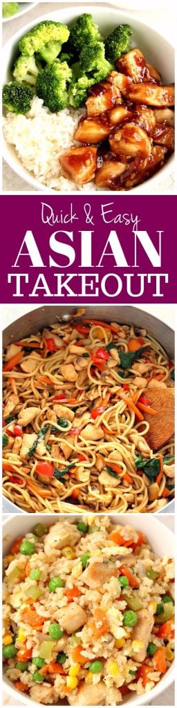 Quick and Easy Asian Takeout Recipes - Crunchy Creamy Sweet