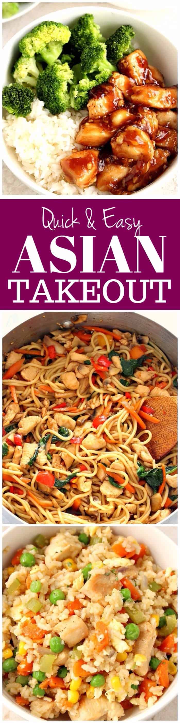Quick and Easy Asian Takeout Recipes - Crunchy Creamy Sweet