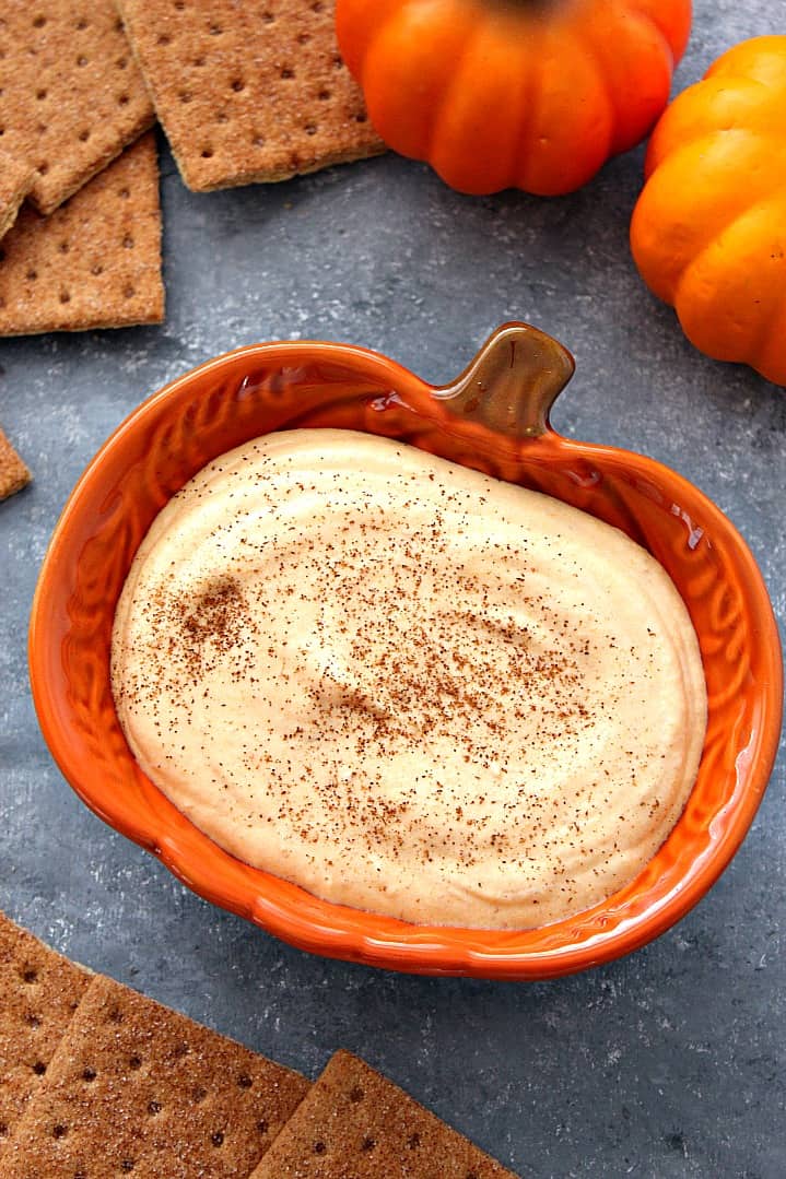 pumpkin cheesecake dip recipe 1 The Best and Easy Holiday Dinner Recipes