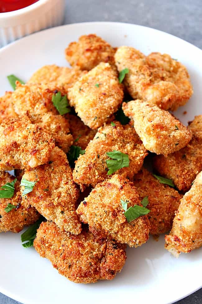 Air Fryer Chicken Nuggets Recipe Crunchy Creamy Sweet