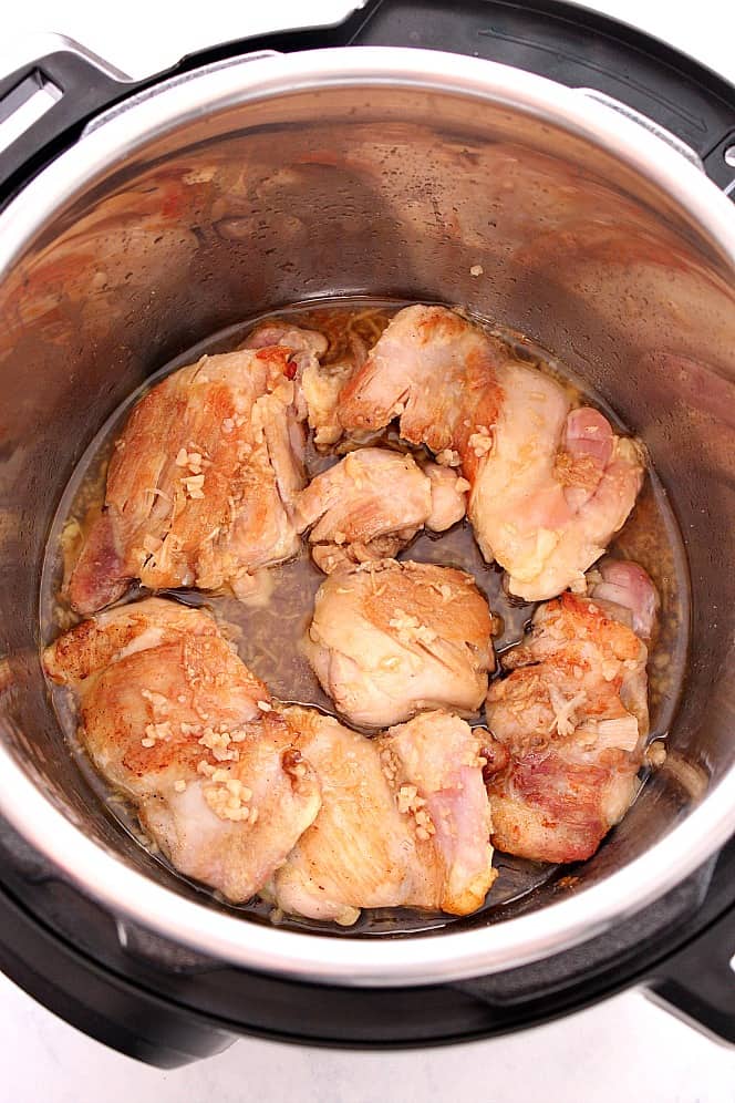 chicken thighs in Instant Pot