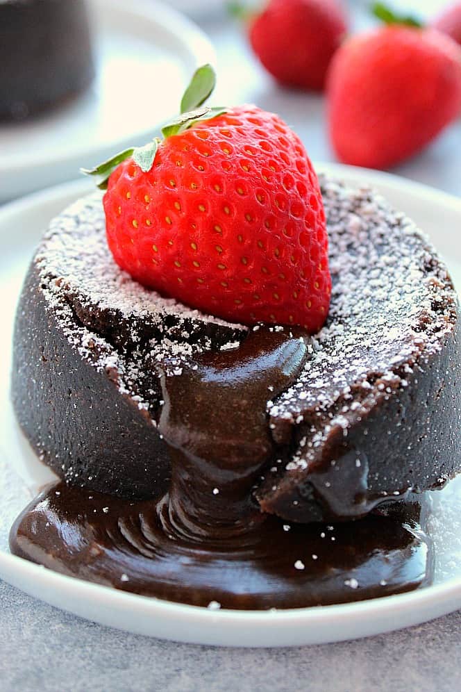 Instant Pot Chocolate Lava Cake For Two Crunchy Creamy Sweet