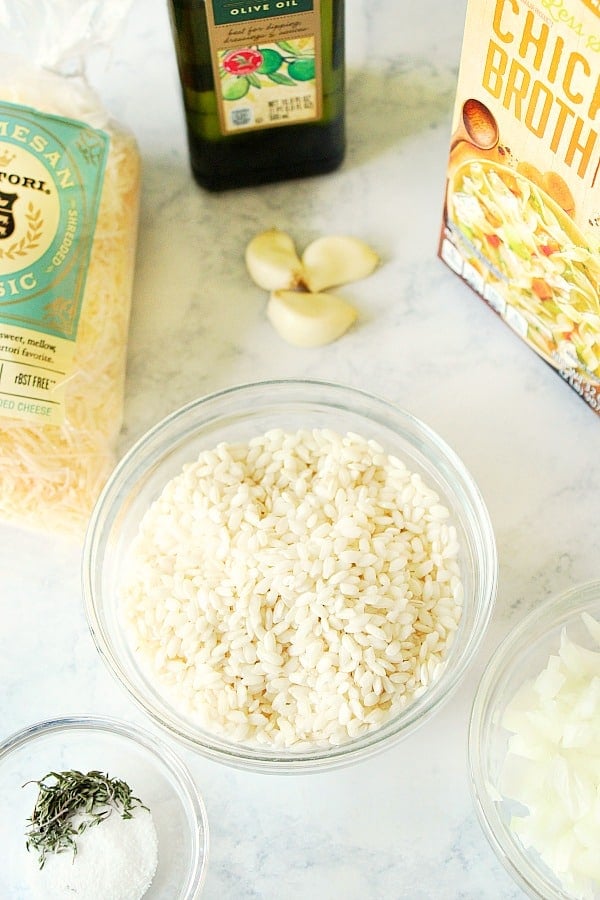 IP risotto ingredients Instant Pot Risotto