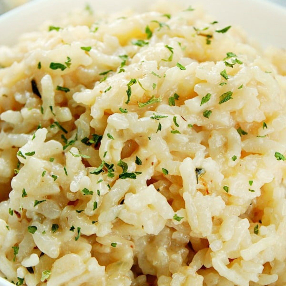 Risotto in a bowl.