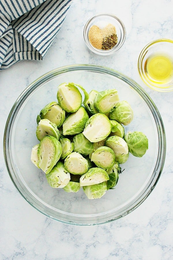 AF brussels sprouts ingredients Air Fryer Brussels Sprouts
