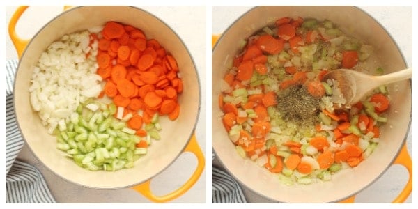 lentil soup step 1 and 2 Lentil Soup