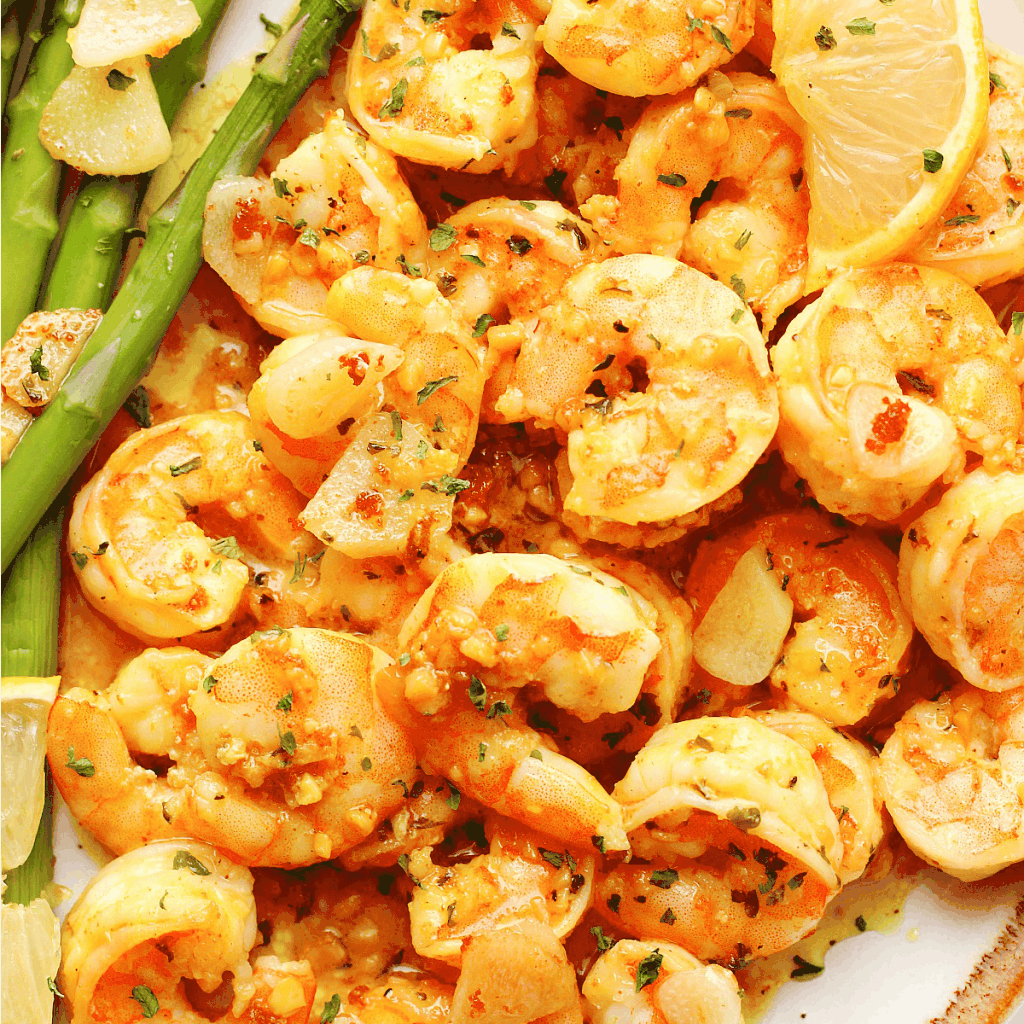 Easy Shrimp Fried Rice - Crunchy Creamy Sweet