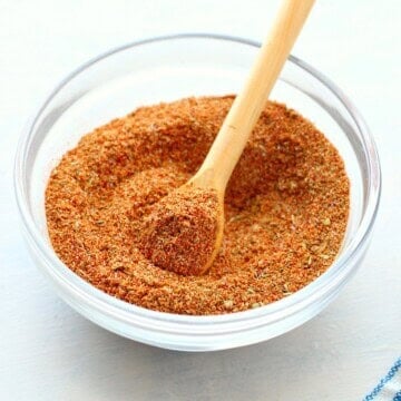 Sazon spice in a bowl.
