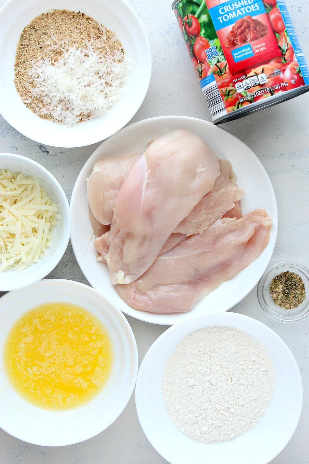 chicken parmesan ingredients Air Fryer Chicken Parmesan