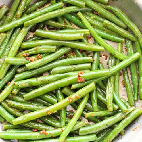 sauteed green beans A 500x500 Sauteed Green Beans