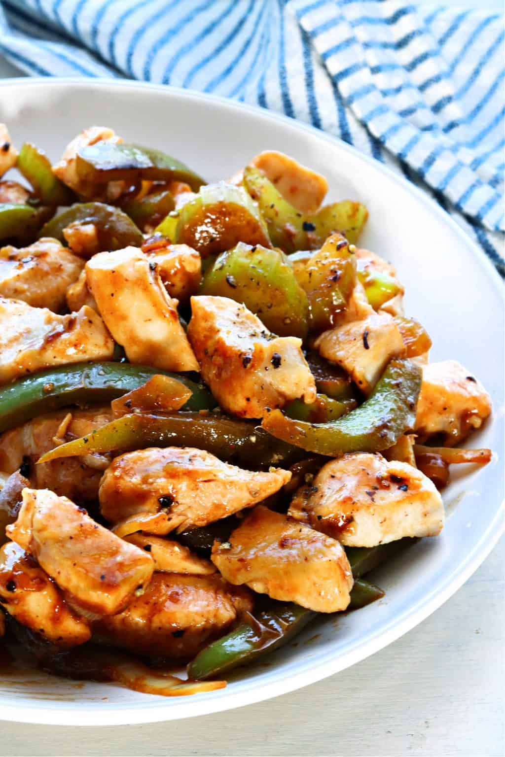 Black Pepper Chicken Crunchy Creamy Sweet