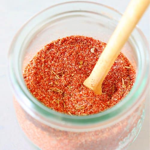 Seasoning in a jar.