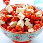 tomato feta salad 1 150x150 20 Best Sides to Serve with Burgers