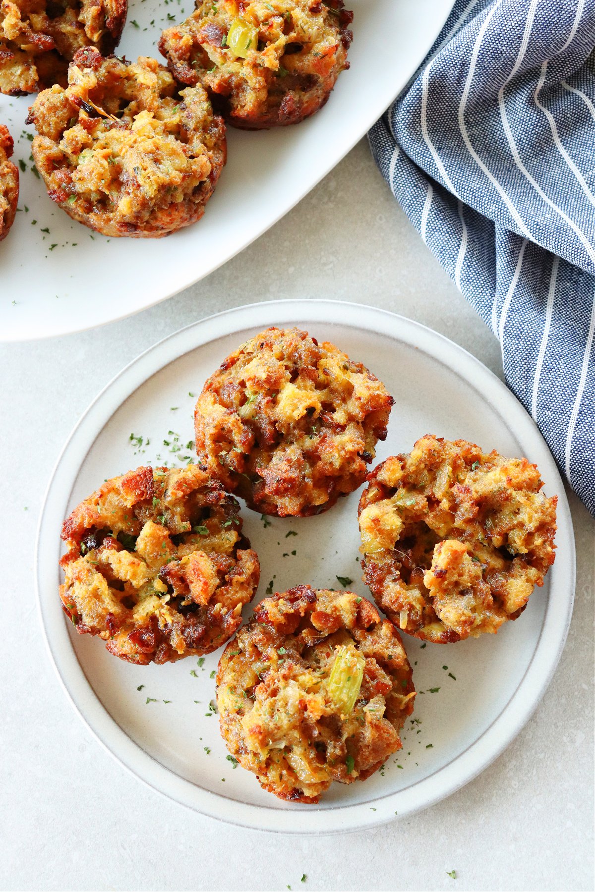 Leftover Stuffing Muffins