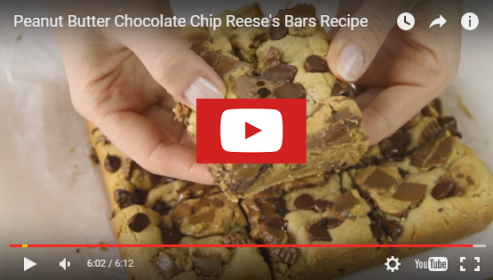 youtubepbbars Peanut Butter Chocolate Reeses Bars Recipe